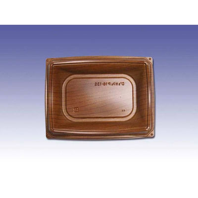 デンカポリマー 軽食容器 D’sカフェP18-13S BW 00760444 1ケース(900個(50個×18))（直送品）