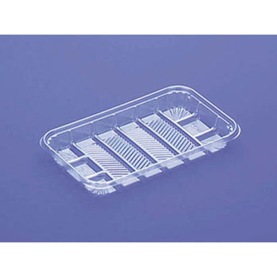 デンカポリマー 透明トレー TQ-45MN 00760436 1ケース(3400個(100個×34))（直送品）