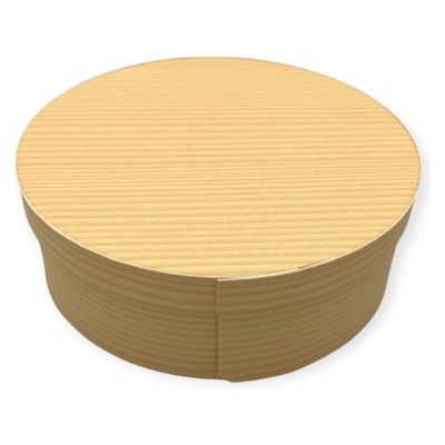 山田曲物 弁当容器 T140φ×50H 特司紙製(ケーキ用) 00768178 1ケース(225個)（直送品）