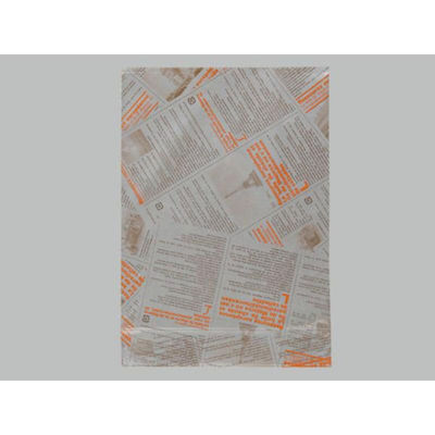 IPP袋 ヨーロピアンIP底マチ袋(オレンジ茶) 大阪ポリエチレン販売 00769405 1ケース(1000個(100個×10))（直送品）