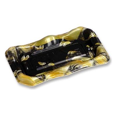 デンカポリマー 和菓子容器 富士1-3(3)うねり風PGHF 00775882 1ケース(1200個(50個×24))（直送品）