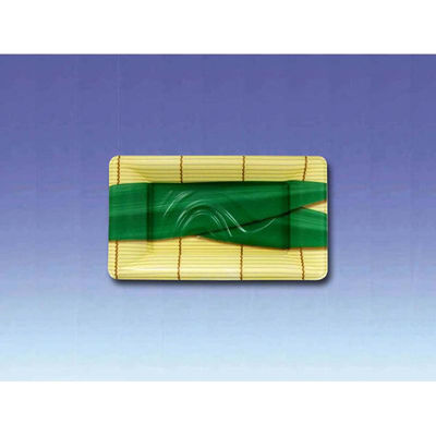 デンカポリマー 和菓子容器 石庭2本体はらん 00775945 1ケース(1500個(50個×30))（直送品）