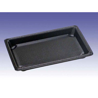 デンカポリマー 寿司容器 寿司盛R15本体黒/黒 00775958 1ケース(1000個(50個×20))（直送品）