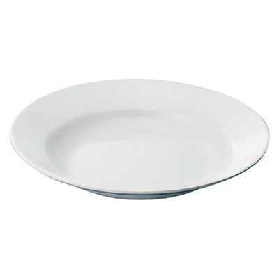 アヅミ産業 食器 SM-12110SW 23cmスープ皿(白色) 00776736 1点（直送品）