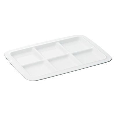 アヅミ産業 食器 SM-11336SW ビュプレ6(白色) 00776743 1点（直送品）