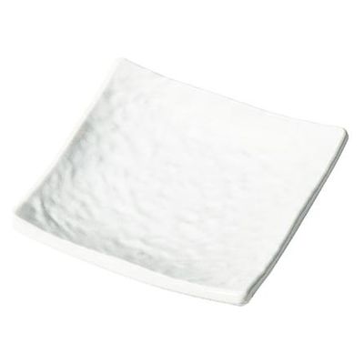 アヅミ産業 食器 SM-11494SW 12cm 正角皿(白色) 00776782 1点（直送品）