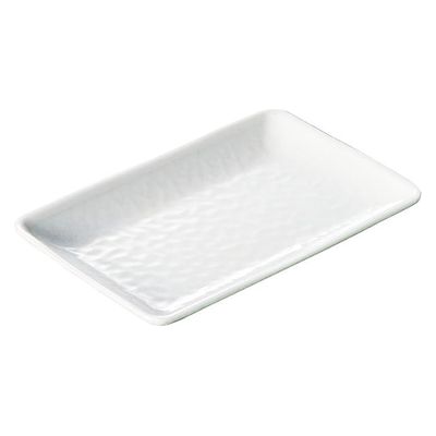 アヅミ産業 食器 SM-11453SW 角皿(白色) 00776783 1点（直送品）