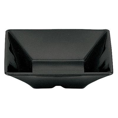 アヅミ産業 食器 SM-11173SS 角皿(漆黒色) 00776804 1点（直送品）