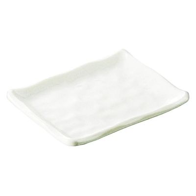 アヅミ産業 食器 SM-11490SW 角皿(白色) 00776821 1点（直送品）