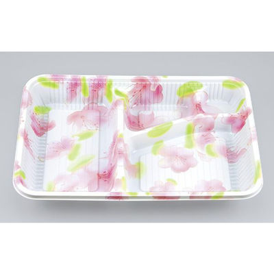 シーピー化成 弁当容器 Z-255(B) 蘭 本体 0106255001415 1ケース(600個(100個×6))（直送品）