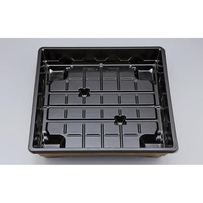 シーピー化成 仕出し弁当容器 U-75(B) 梨地 本体 0116075000565 1ケース(200個(20個×10))（直送品）