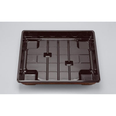 シーピー化成 仕出し弁当容器 U-77(B) 大輪 本体 0116077000505 1ケース(120個(20個×6))（直送品）