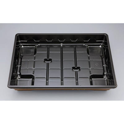 シーピー化成 仕出し弁当容器 U-79(B) 梨地 本体 0116079000565 1ケース(100個(20個×5))（直送品）