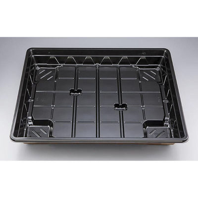 シーピー化成 仕出し弁当容器 U-81(B) 梨地 本体 0116081000565 1ケース(80個(20個×4))（直送品）