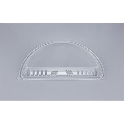 シーピー化成 CZラプレピザ9ハーフ 透明蓋 0124609020008 1ケース(480個(20個×24))（直送品）