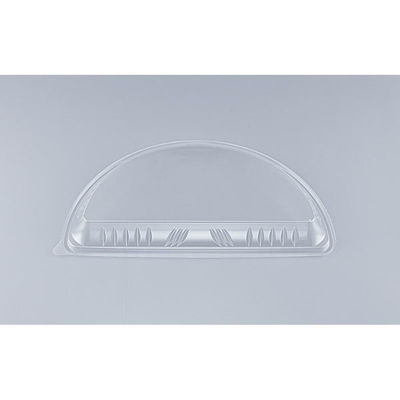 シーピー化成 CZラプレピザ10ハーフ 透明蓋 0124610020008 1ケース(360個(20個×18))（直送品）