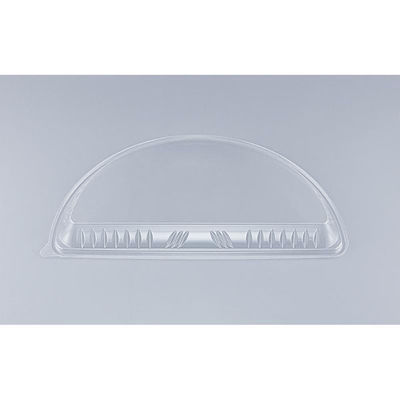 シーピー化成 CZラプレピザ11ハーフ 透明蓋 0124611020008 1ケース(360個(20個×18))（直送品）