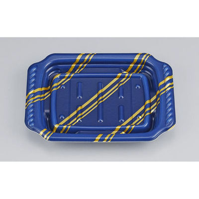 シーピー化成 軽食容器 TNプレト18-13 リッチ紺本体 0251018206765 1ケース(900個(50個×18))（直送品）