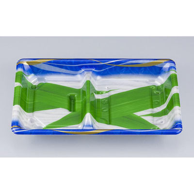 シーピー化成 冷麺容器 SF弁当57 波笹本体 027270570B005 1ケース(600個(50個×12))（直送品）