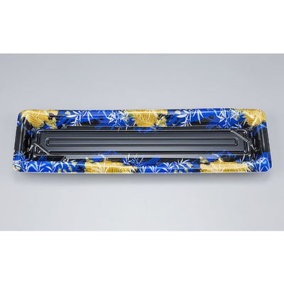 シーピー化成 刺身容器 SF鮨板18 みお青本体 0277618008245 1ケース(800個(50個×16))（直送品）