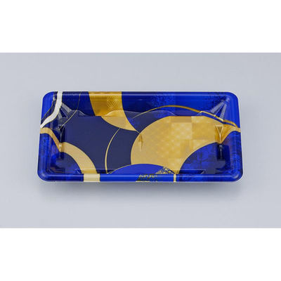 シーピー化成 刺身容器 SF冴盛19-11F 和月紺本体 027821951A905 1ケース(1200個(50個×24))（直送品）