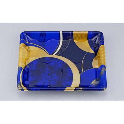 シーピー化成 刺身容器 SF冴盛19-17F 和月紺本体 027821957A905 1ケース(900個(50個×18))（直送品）