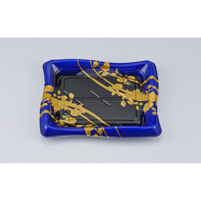 シーピー化成 寿司容器 SF瀬戸波23 綾糸青本体 027862300A805 1ケース(900個(50個×18))（直送品）