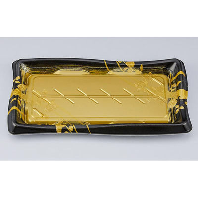 シーピー化成 寿司容器 SF瀬戸波26 綾糸金本体 027862600A825 1ケース(600個(50個×12))（直送品）