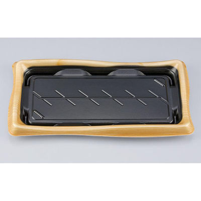 シーピー化成 寿司容器 SF瀬戸波26 松漆本体 027862600A835 1ケース(600個(50個×12))（直送品）