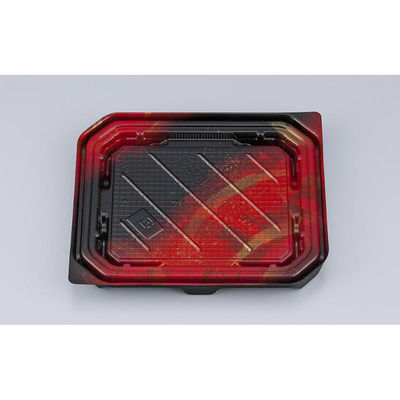 シーピー化成 寿司容器 BS浜盛23 霧筆赤本体 069122300A975 1ケース(900個(50個×18))（直送品）