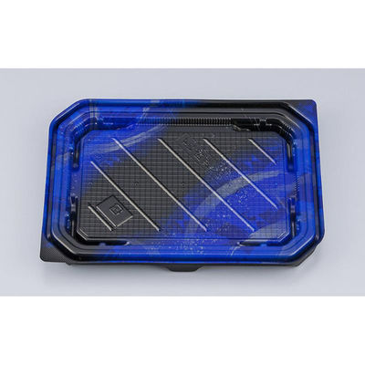 シーピー化成 寿司容器 BS浜盛24 霧筆青本体 069122400A985 1ケース(800個(50個×16))（直送品）