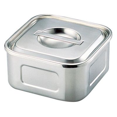 YUKIWA UK 角・浅型キッチンポット12cm 09050120 1点（直送品）