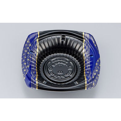 シーピー化成 どんぶり容器 CBFまど味16 いづつ青 本体 0A00116002515 1ケース(900個(50個×18))（直送品）