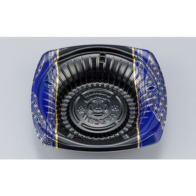 シーピー化成 どんぶり容器 CBFまど味17 いづつ青 本体 0A00117002515 1ケース(900個(50個×18))（直送品）