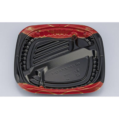 シーピー化成 弁当容器 CBFまろん12-1 光重赤本体 0A0211201B065 1ケース(400個(50個×8))（直送品）