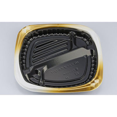 シーピー化成 弁当容器 CBFまろん12-1 ゴルトBW本体 0A0211201B085 1ケース(400個(50個×8))（直送品）