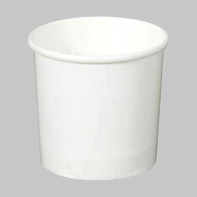 菓子容器 アイスカップ120(白) 187861 1ケース(1500個(30個×50))（直送品）