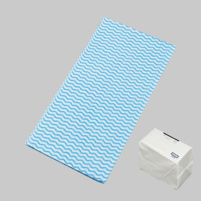 カウンタークロス(BLUE)厚手 ポリ包装Eタイプ 188894 1ケース(720個(80個×9))（直送品）