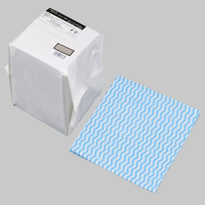 カウンタークロス(BLUE)厚手 ポリ包装Eタイプ(Half Size) 189885 1ケース(1440個(80個×18))（直送品）