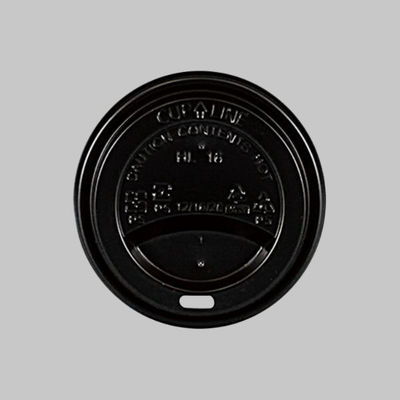 90口径DWカップ用リッド(黒) 192195 1ケース(1000個(50個×20))（直送品）