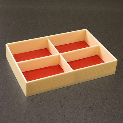 アライ 折箱 創作膳 80-55 4A 関東杉 共蓋付 20002787 1ケース(168個(14個×12))（直送品）