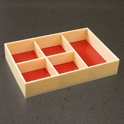 アライ 折箱 創作膳 80-55 5A 関東杉 共蓋付 20002817 1ケース(168個(14個×12))（直送品）