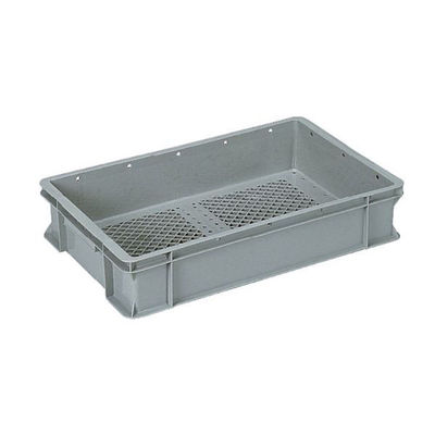 三甲 コンテナ ばんじゅうP-S1 ライトグレー 203302 1ケース(10個)（直送品）