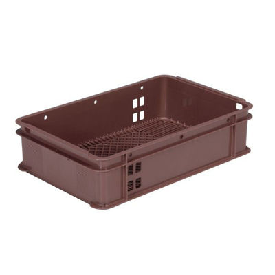 三甲 コンテナ 大型ばんじゅうA-3 ブラウン 203303 1ケース(5個)（直送品）