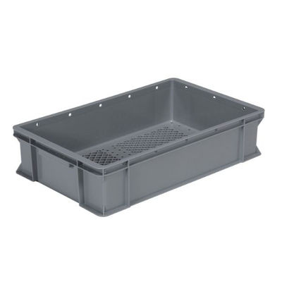 三甲 コンテナ ばんじゅうP-S2 ライトグレー 203902 1ケース(8個)（直送品）