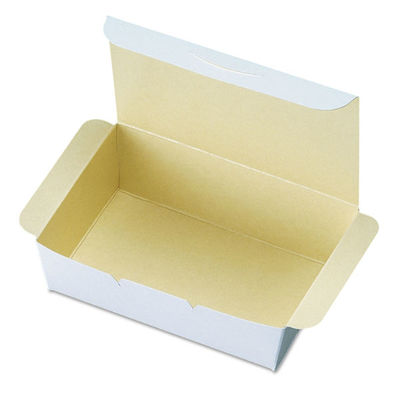 京王 たこ焼き箱 TB-6 (白無地) 30921561010 1ケース(1000個(50個×20))（直送品）