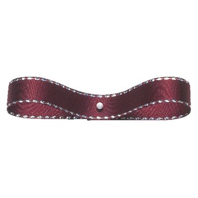 東京リボン リボン グリッターWサテン (ワイン) 33112-67 1ケース(20個)（直送品）