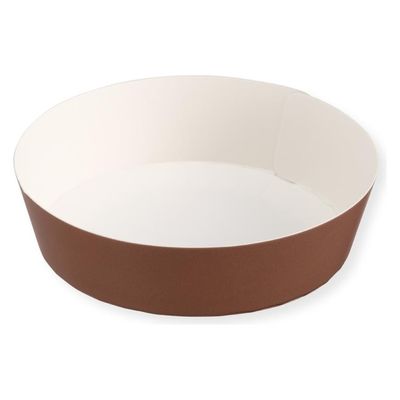 天満紙器 ケーキカップ PC505 ラウンドココット(ココア) 3850224 1ケース(1000個(100個×10))（直送品）