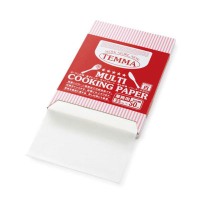 天満紙器 クッキングシート FTN2030-K クッキングペーパー(シート) 白無地 350×495 3853007 1袋(500個)（直送品）