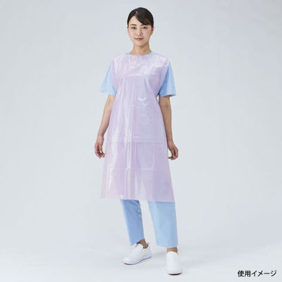 メディテックジャパン 使い捨てエプロン ネオソフトPEエプロン ピンク 4754500000 1ケース(1000個(50個×20))（直送品）